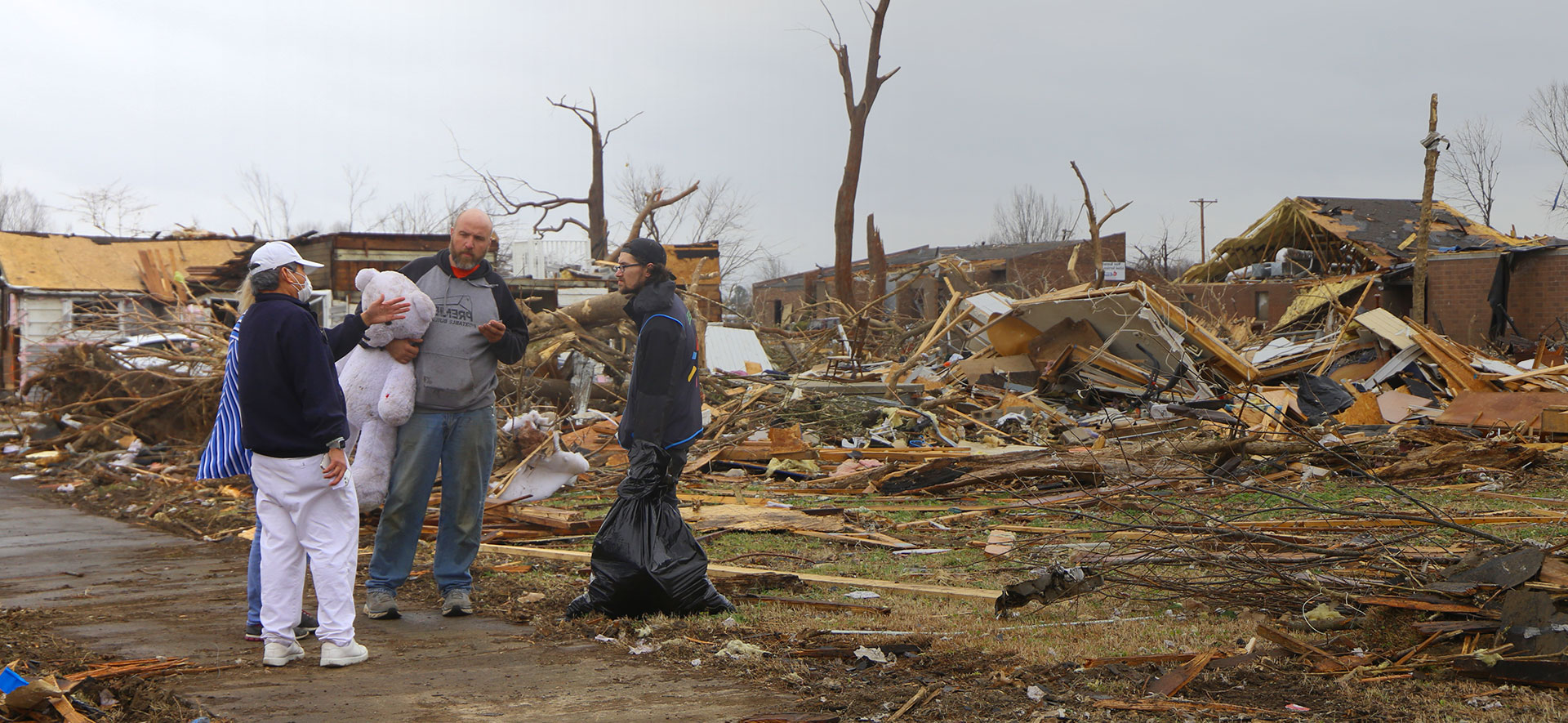 Starting to Assess Tornado Destruction in Kentucky