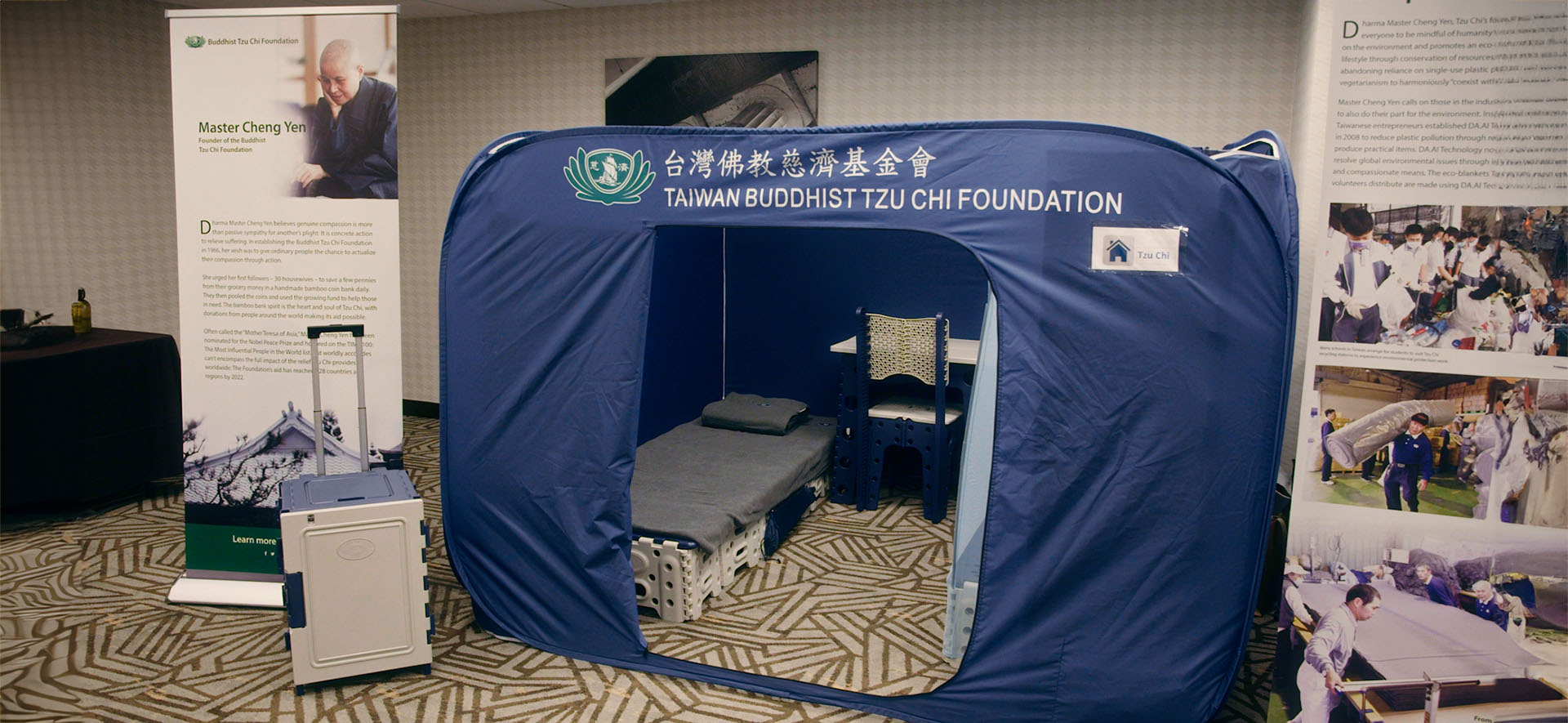 Showcasing Tzu Chi Innovations at FEMA