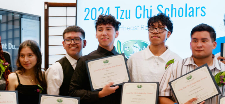 Tzu Chi NY volunteers visit 2024’s Tzu Chi USA scholarship finalists